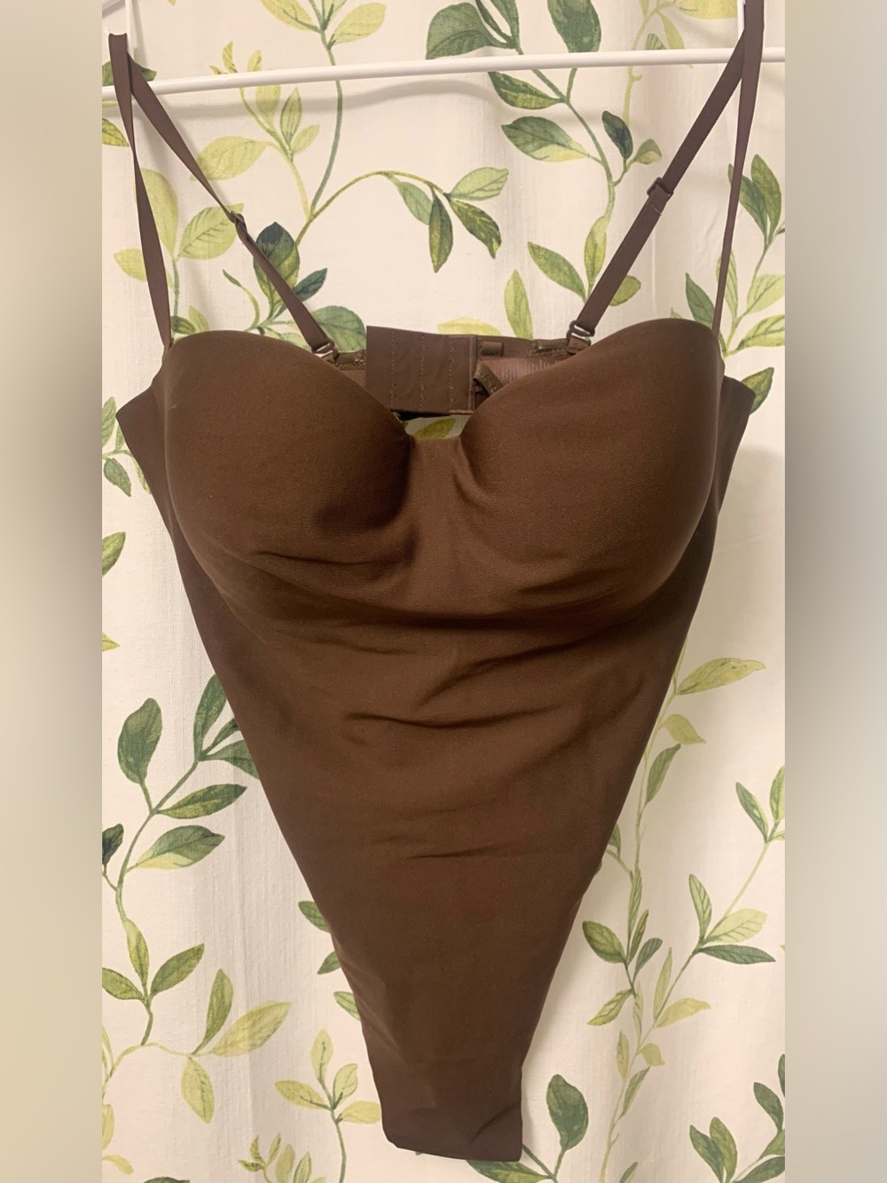 SKIMS BODY MOLDED UNDERWIRE BODYSUIT COCOA LARGE BNWT MSRP $138.00
